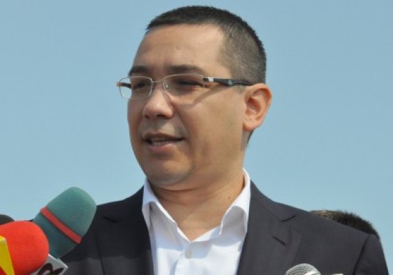 Ponta: Eu sunt cu munca preşedintele Băsescu este cu băgat strâmbe